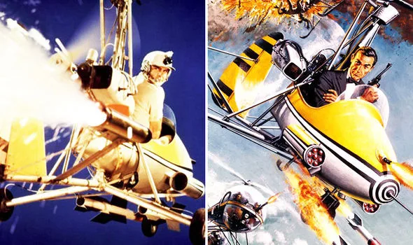 Little Nellie: The Making Of 007’s Aerial Battle In ‘You Only Live Twice’