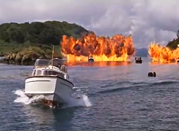 From Russia With Flames: The Making of the Boat Chase That Nearly Killed Its Director