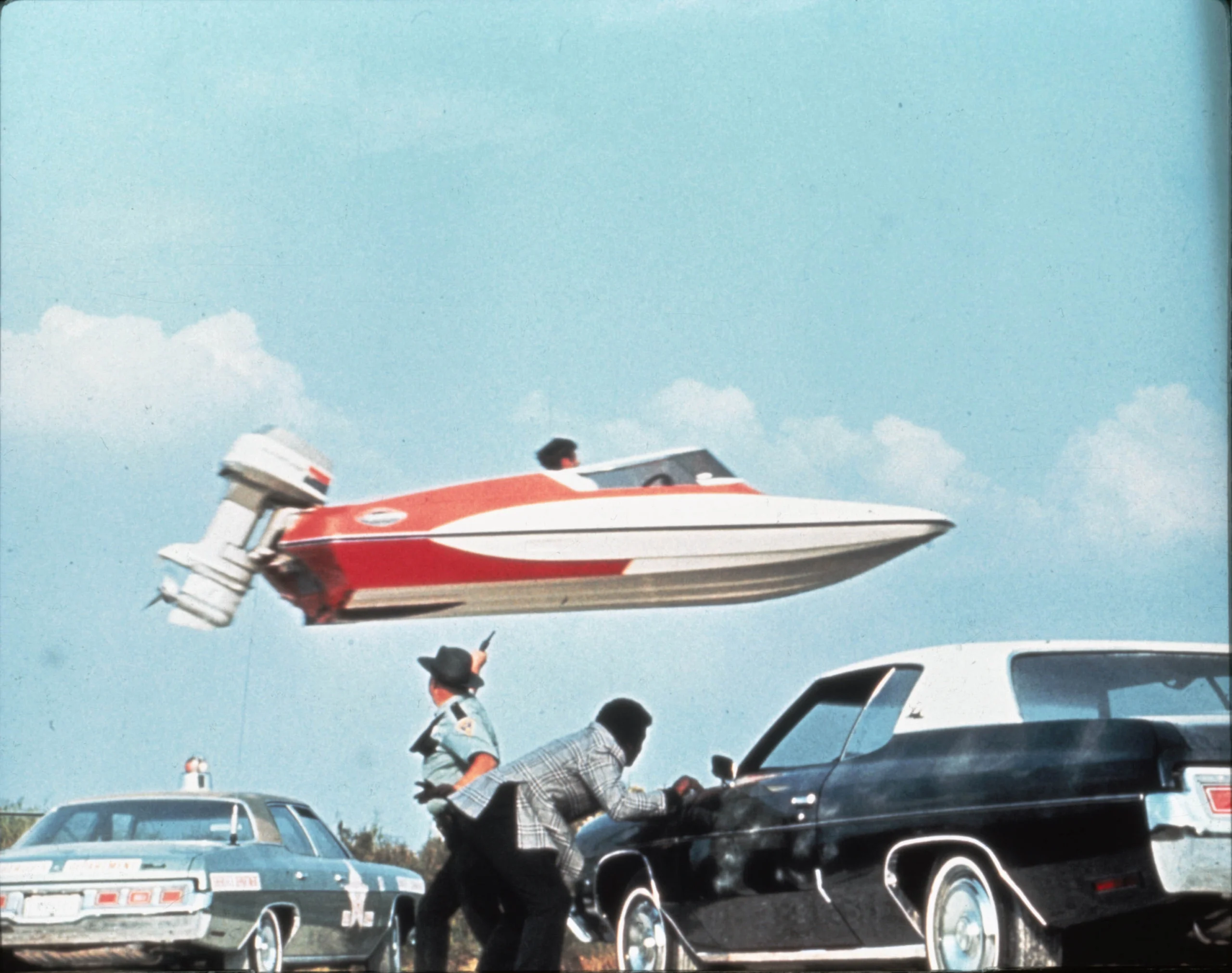 The record-breaking 120-foot speedboat jump in Live and Let Die.